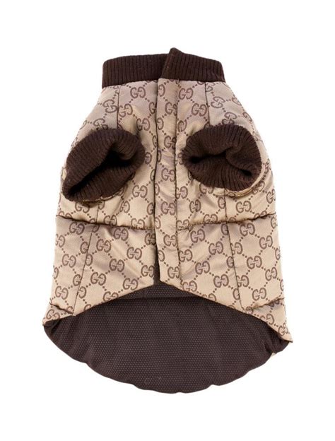 gucci pet xs|gucci dog coats.